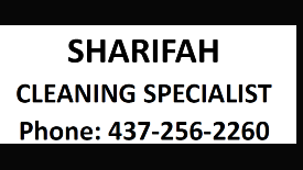 Sharifa Cleaning 2025 275px